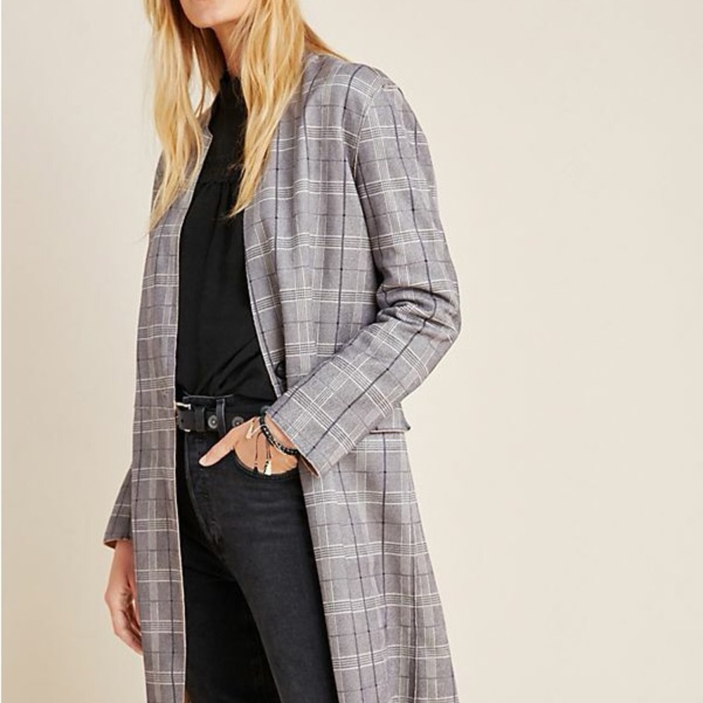 Anthropologie Renegade Longline Blazer
